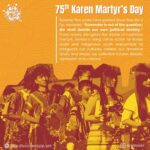 Statement on the 75th Karen Martyr’s Day