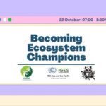 Invitation to Webinar: Becoming Ecosystems Champion