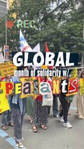 Why Indigenous Youth Should Stand with Our Farmers this October, Global Month of Solidarity with Peasants