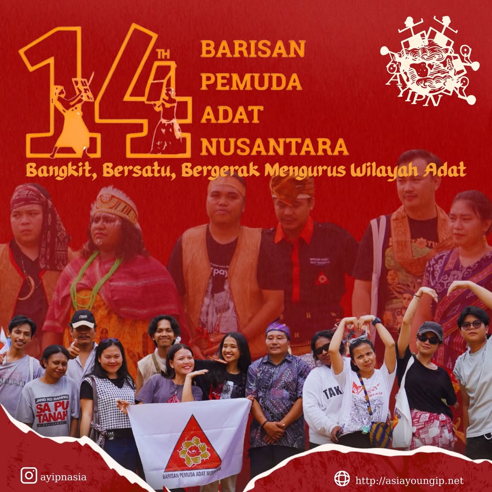 14th Anniversary of Barisan Pemuda Adat Nusantara and the Day of the Awakening of Indigenous Youth of the Archipelago in Indonesia