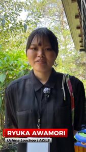 Experience of Ryuka Awamori from Uchina Loochoo and ACSILS on the 42nd Peoples' Cordillera Day.