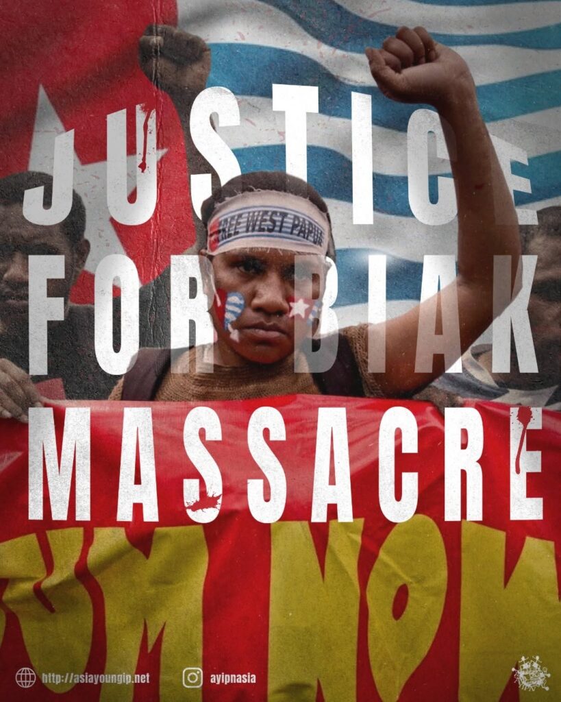 Remembering the Biak Massacre: Indigenous Youth Stand for Justice and Self-Determination
