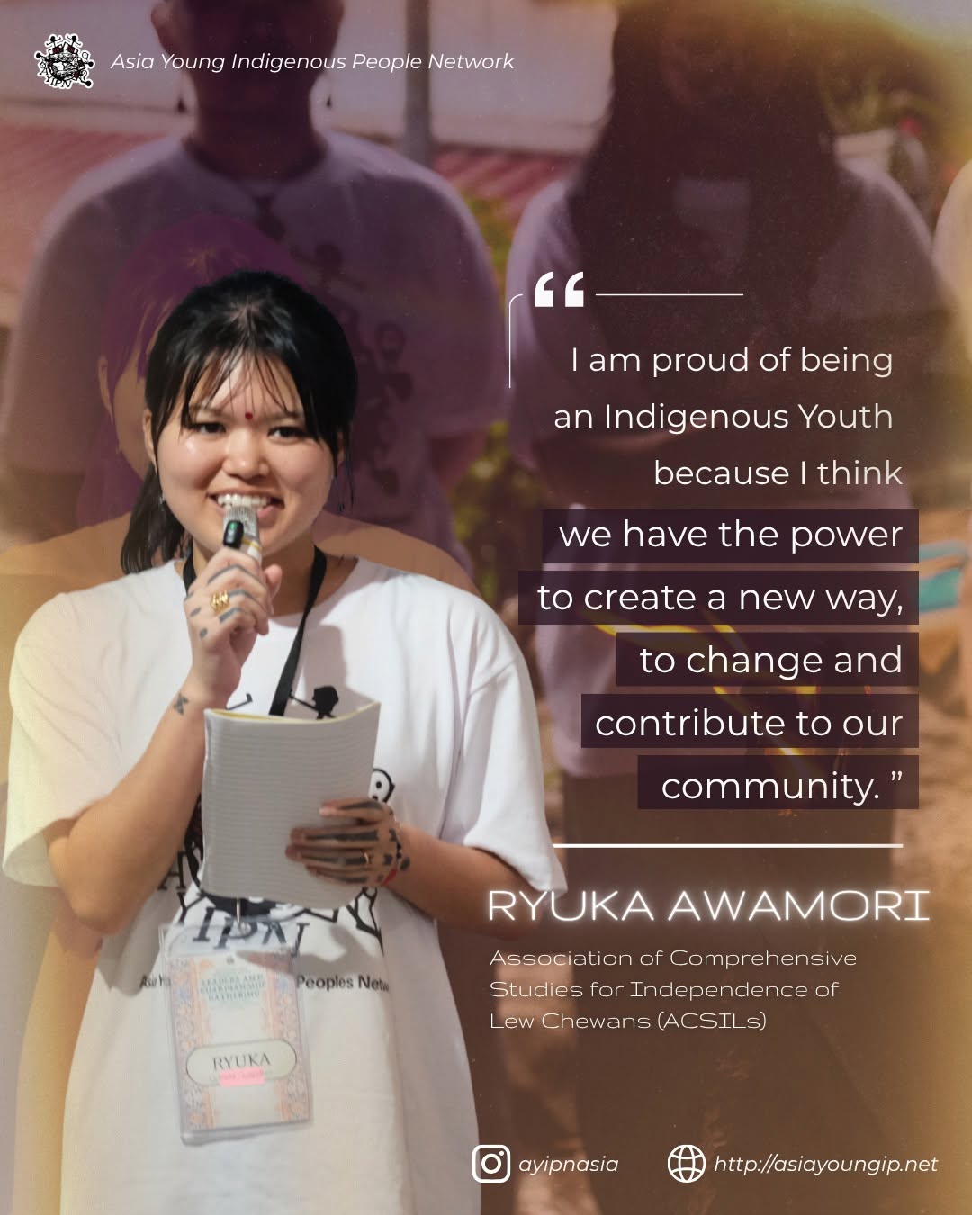 Southeast Asia Indigenous Youth Leaders and Guardianship Gathering