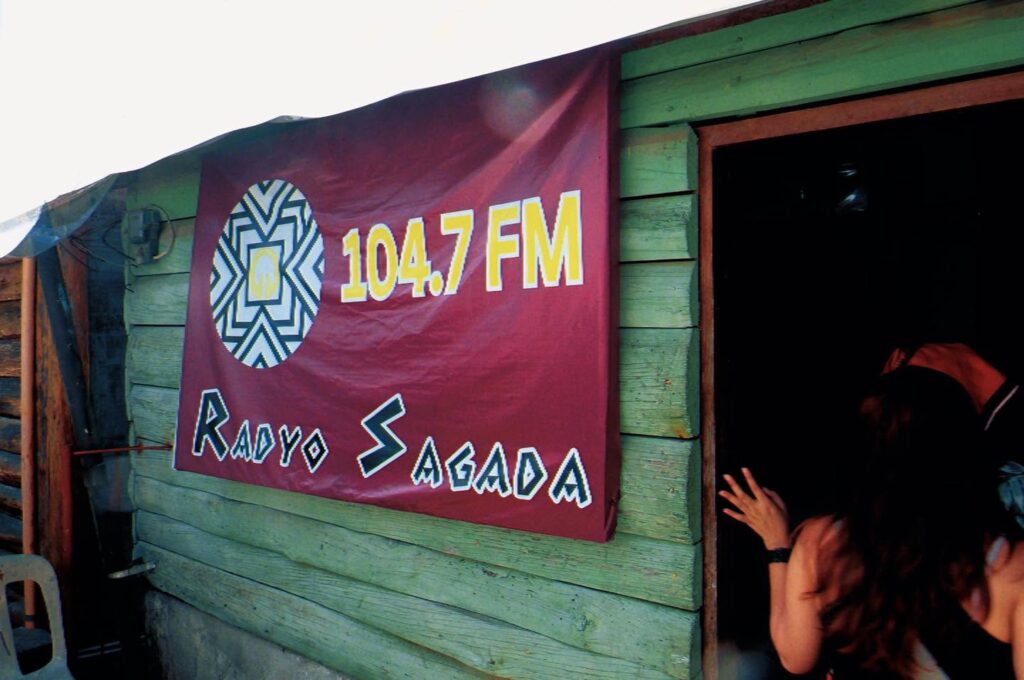 Indigenous Youth Delegates at Radyo Sagada 104.7 FM