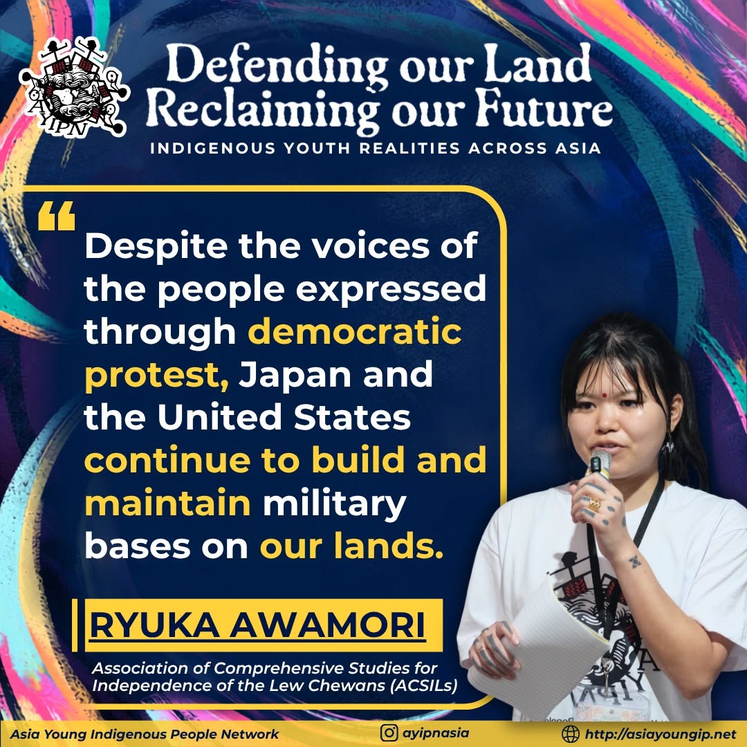 More Indigenous Youth Voices from Across Asia on Defending Land and Reclaiming the Future