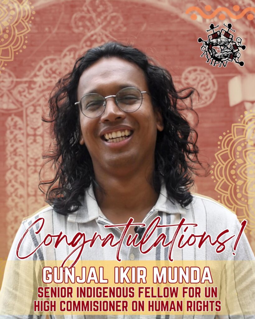 Gunjal Ikir Munda Selected as Senior Indigenous Fellow with the UN Human Rights Office